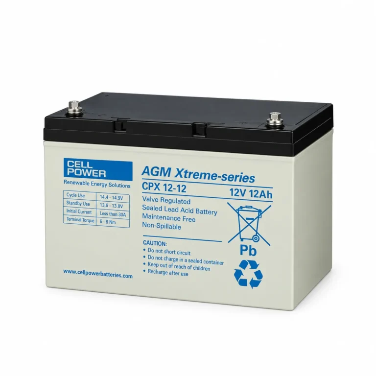 Cellpower Extreme Accu 12V-75Ah (CPX 75-12)
