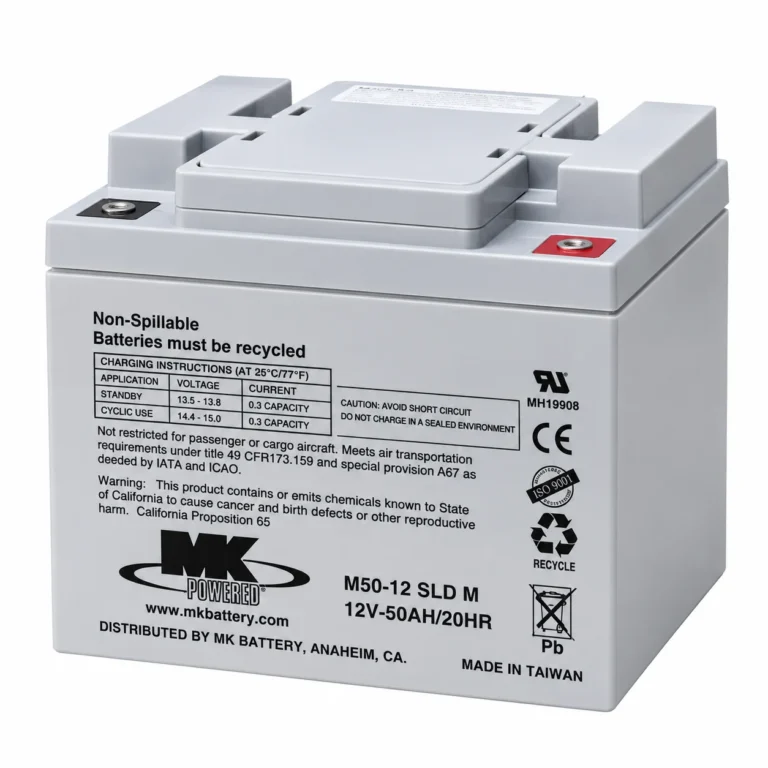 MK Battery AGM ACCU 12V 50Ah