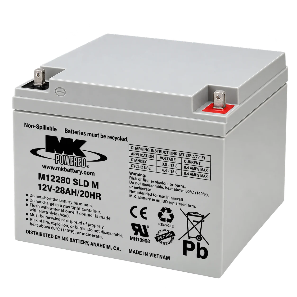 MK AGM ACCU 12V 26AH (ES26-12)