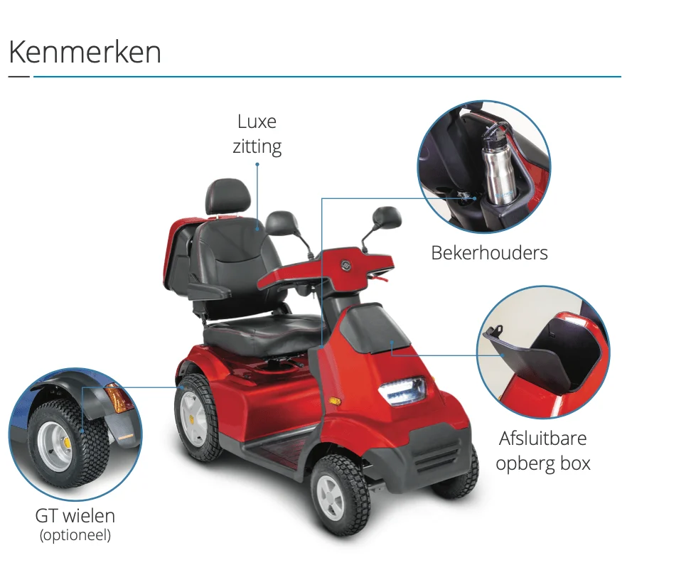 Scootmobiel Breeze S4 Plus